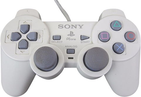 Sony Playstation Official PSOne Dual Shock Controller White CeX IE Buy Sell Donate